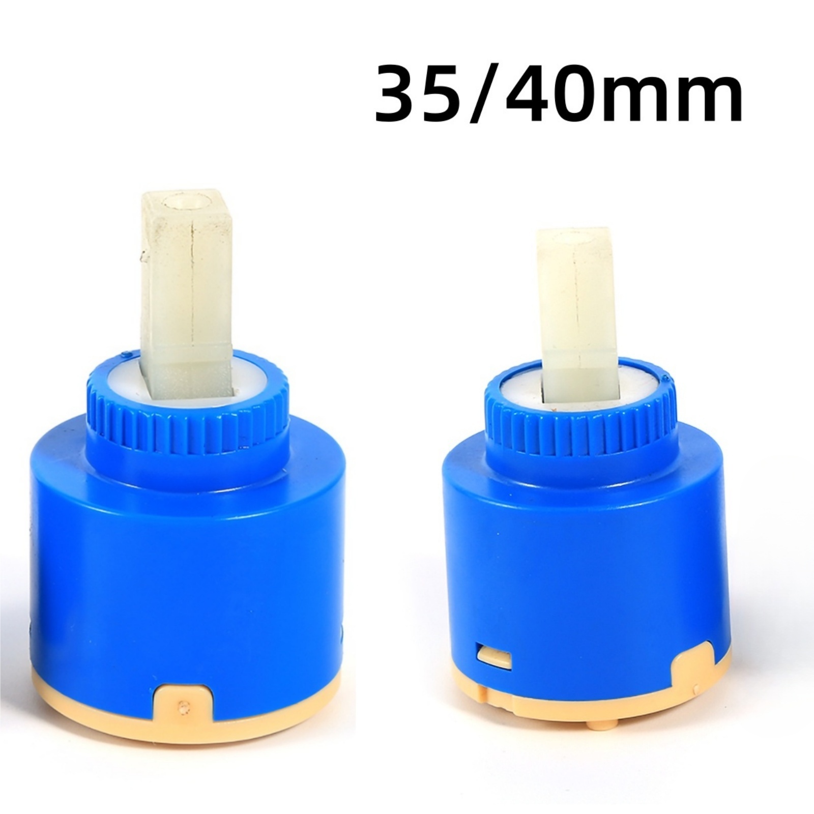 Basin Mixer Cartridge - 35/40 มม.PP ก๊อกน้ําวาล์วตลับแผ่นเซรามิคน้ํา TAP ควบคุมภายในก๊อกน้ําวาล์วสีฟ้า