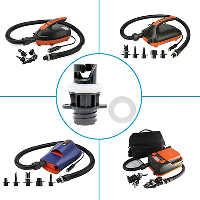 Float Ball Valve - 1/2 ชิ้นอะแดปเตอร์วาล์วลมสำหรับเรือยาง เรือคายัค SUP ตัวเชื่อมต่อปั๊ม หัวฉีดคอมเพรสเซอร์ไฟฟ้า