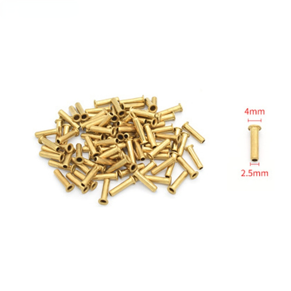Compression Fitting Brass - 10Pcs ท่อทองเหลือง Bushing 4 6 8