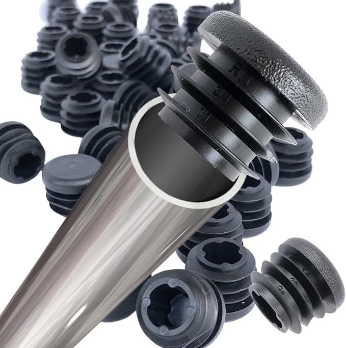 ฝาปิดปลายท่อพลาสติกทรงกลมสีดำ  - Plastic Pipe Clip บทวิจารณ์และราคา