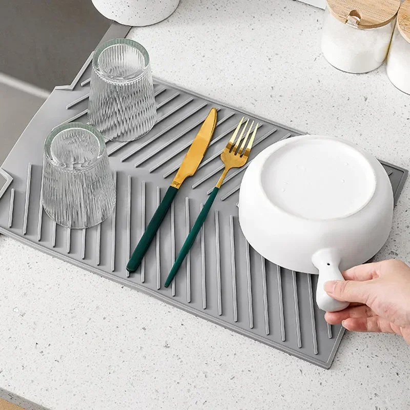 ซิลิโคนจานDraining Mat,หม้อจาน - Silicone Tap Washer บทวิจารณ์และราคา