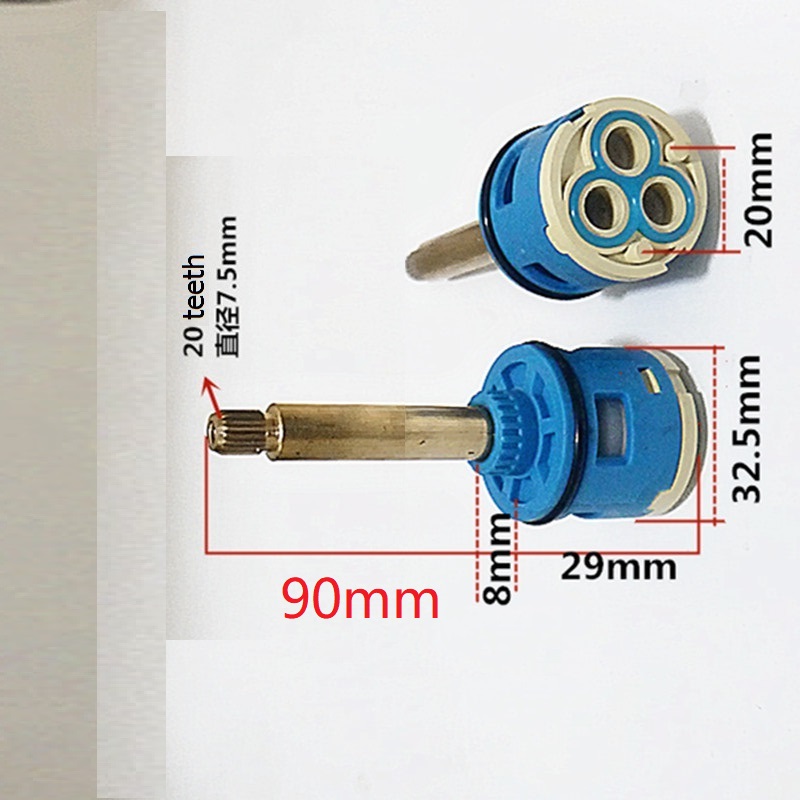 5 หลุม Bath Faucut Diverter ตล - Shower Valve Cartridge บทวิจารณ์และราคา