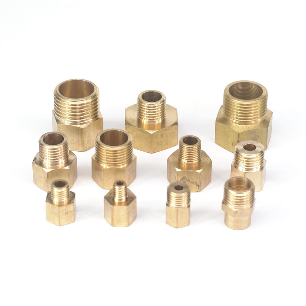 LOT 2 ลด M10x1 หญิง-ขนาดชายทอง - Compression Fitting Brass บทวิจารณ์และราคา