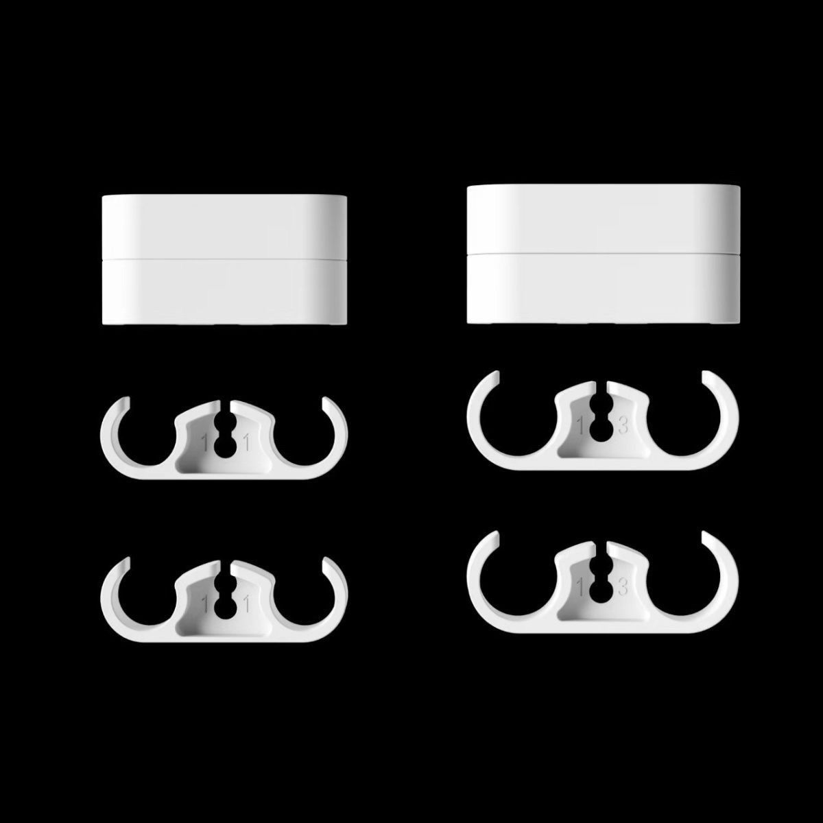 คลิปหนีบสายเคเบิลสำหรับหม้อน้ำ - Plastic Pipe Clip บทวิจารณ์และราคา