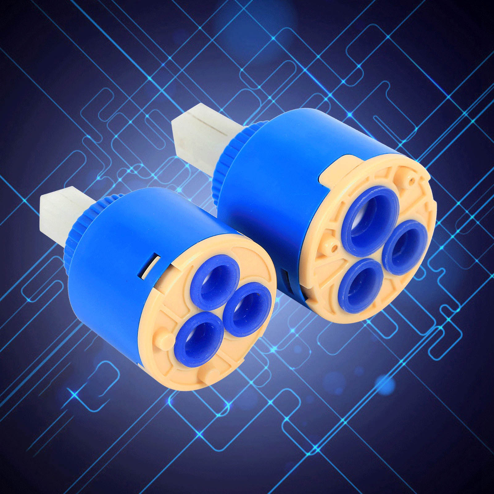 35/40 มม.PP ก๊อกน้ําวาล์วตลับแ - Basin Mixer Cartridge บทวิจารณ์และราคา