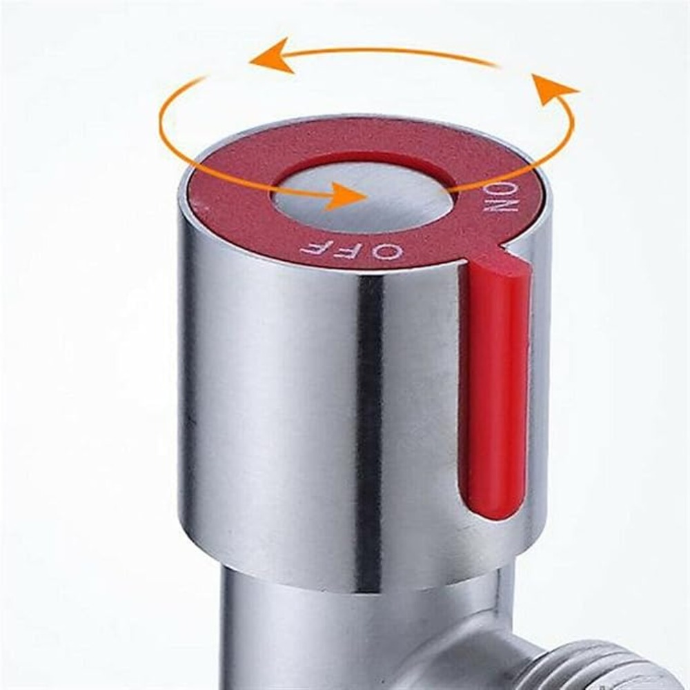 สแตนเลสร้อนเย็นวาล์วเข้าห้องน้ - Toilet Fill Valve บทวิจารณ์และราคา