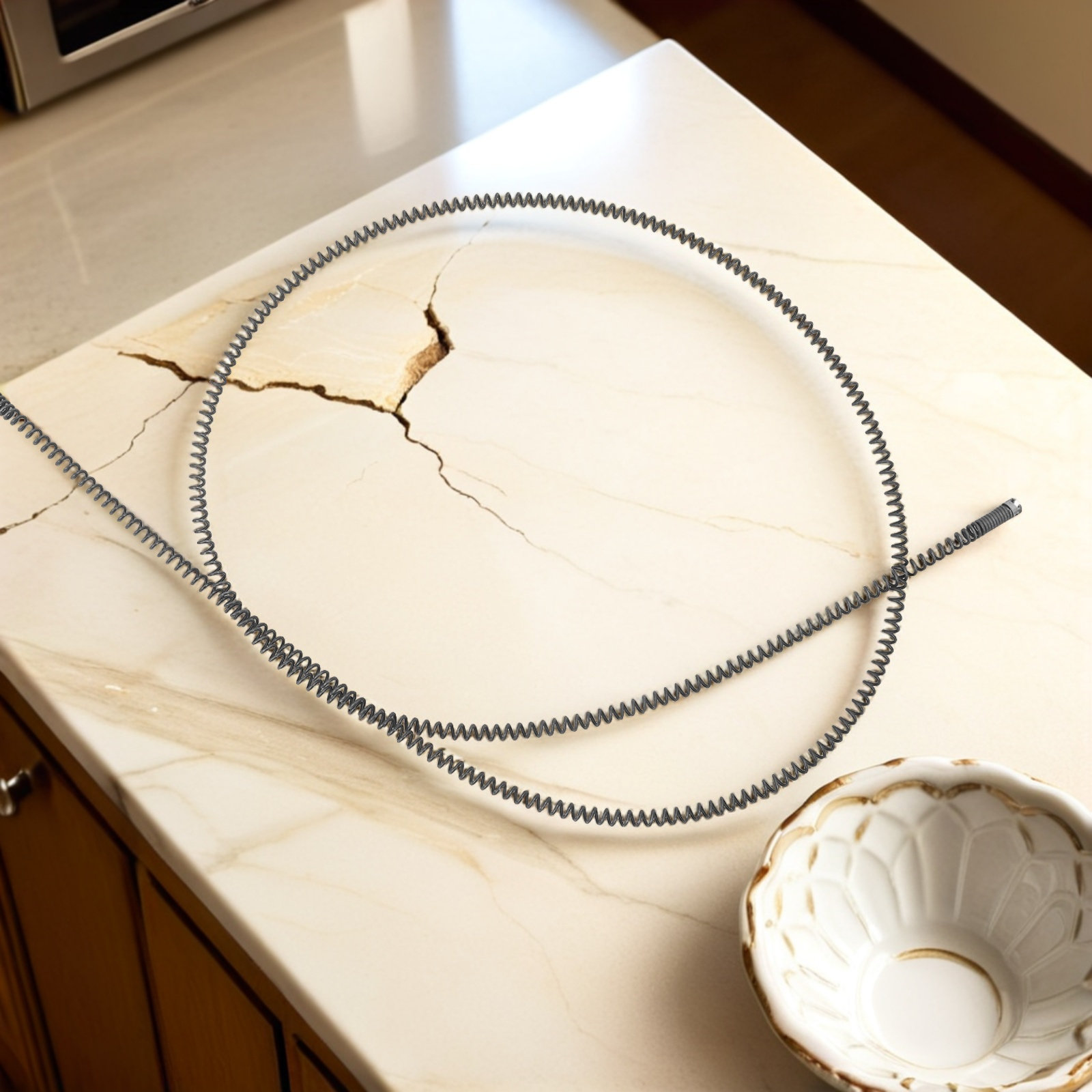 ชุดเครื่องมือทำความสะอาดท่อแบบ - Drain Snake Flexible บทวิจารณ์และราคา