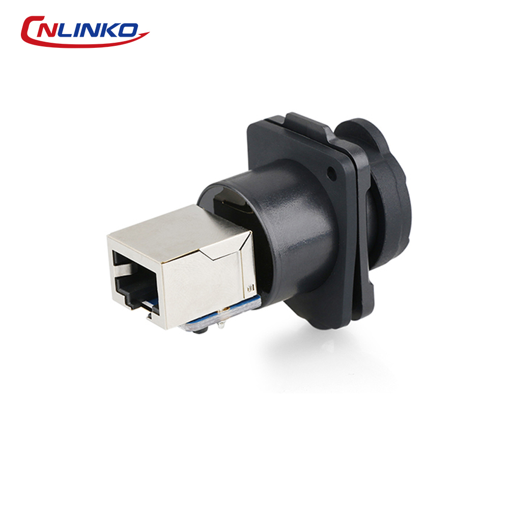 ขั้วต่อ RJ45 แบบวงกลมกันน้ำ CN - Push Fit Connector บทวิจารณ์และราคา
