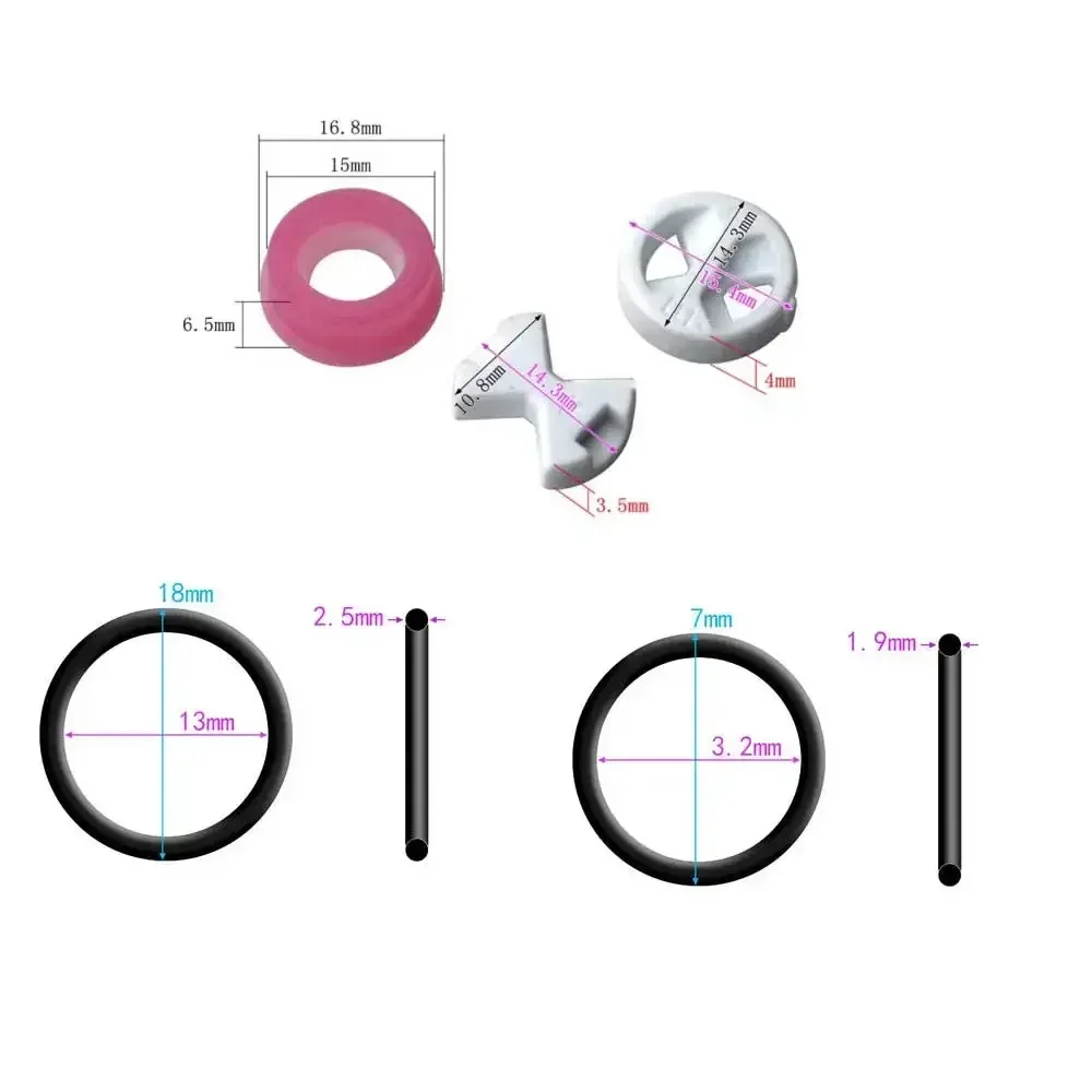 ชุดแหวนรองเซรามิกซิลิโคน Eeato - Silicone Tap Washer บทวิจารณ์และราคา