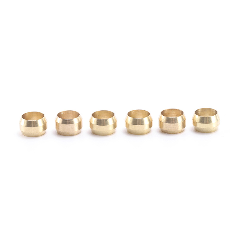 100PCS ทองเหลือง Ferrule แขน F - Compression Fitting Brass บทวิจารณ์และราคา