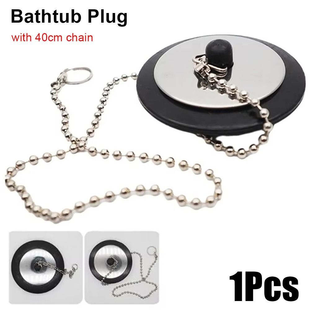จุกยางอุดอ่างอาบน้ำแบบทนทาน 1  - Drain Pipe Clip บทวิจารณ์และราคา